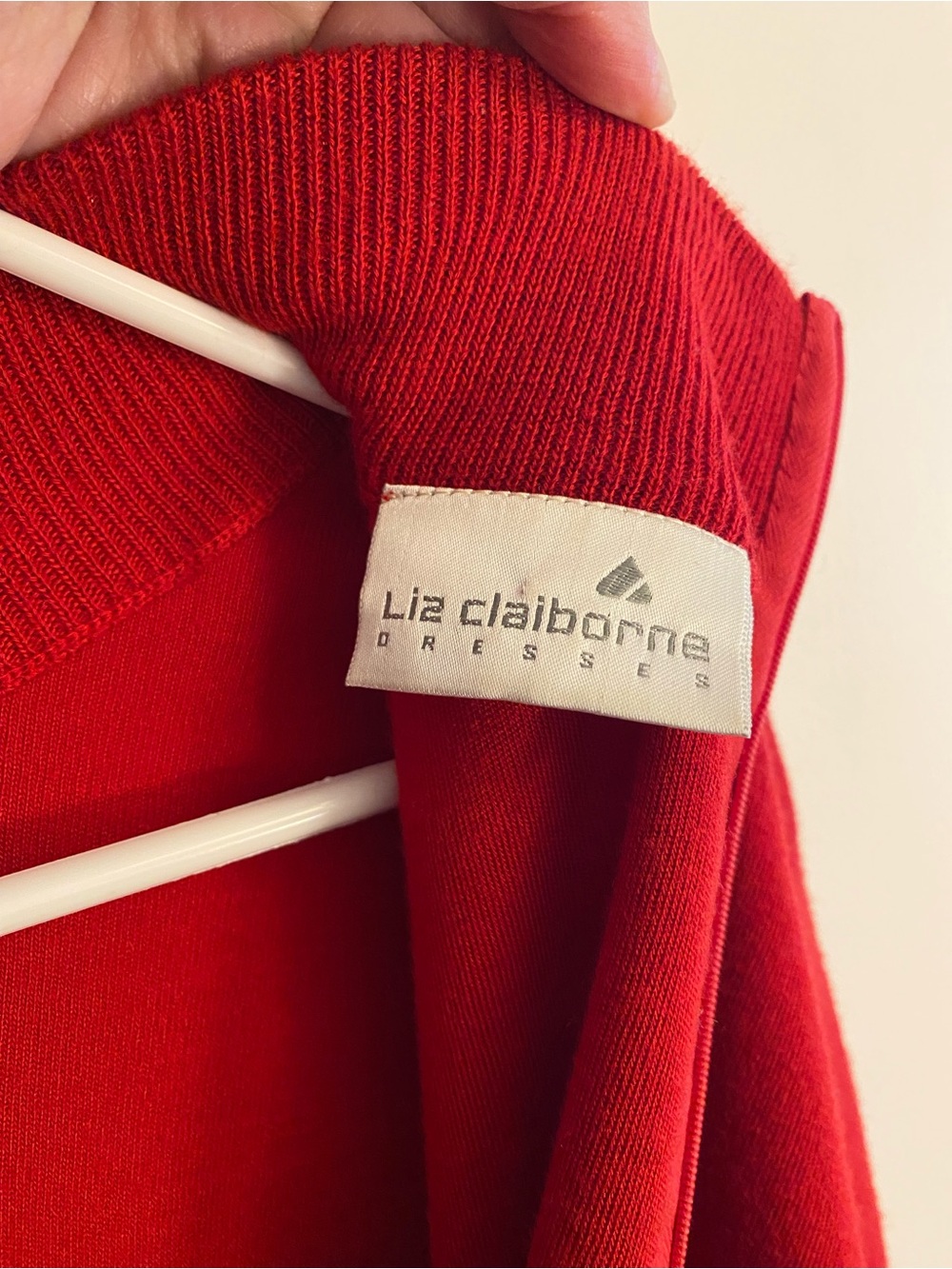 Liz Claiborne Red Sweater Dress